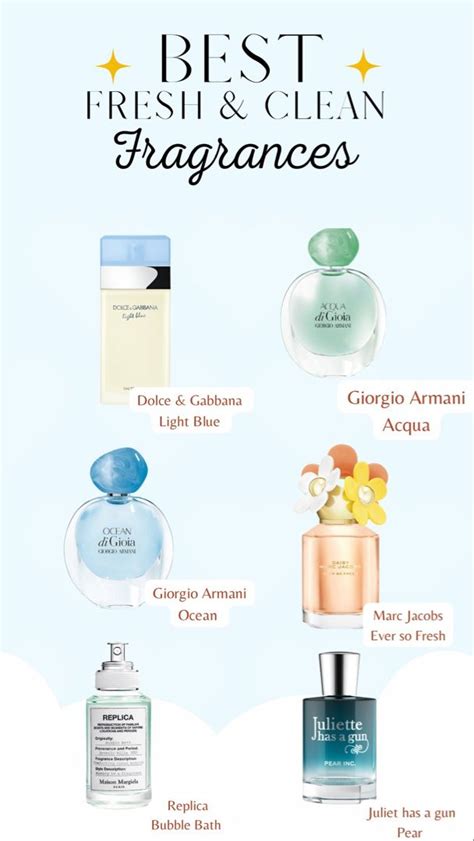 best fresh scents for women|best clean fragrances for women.